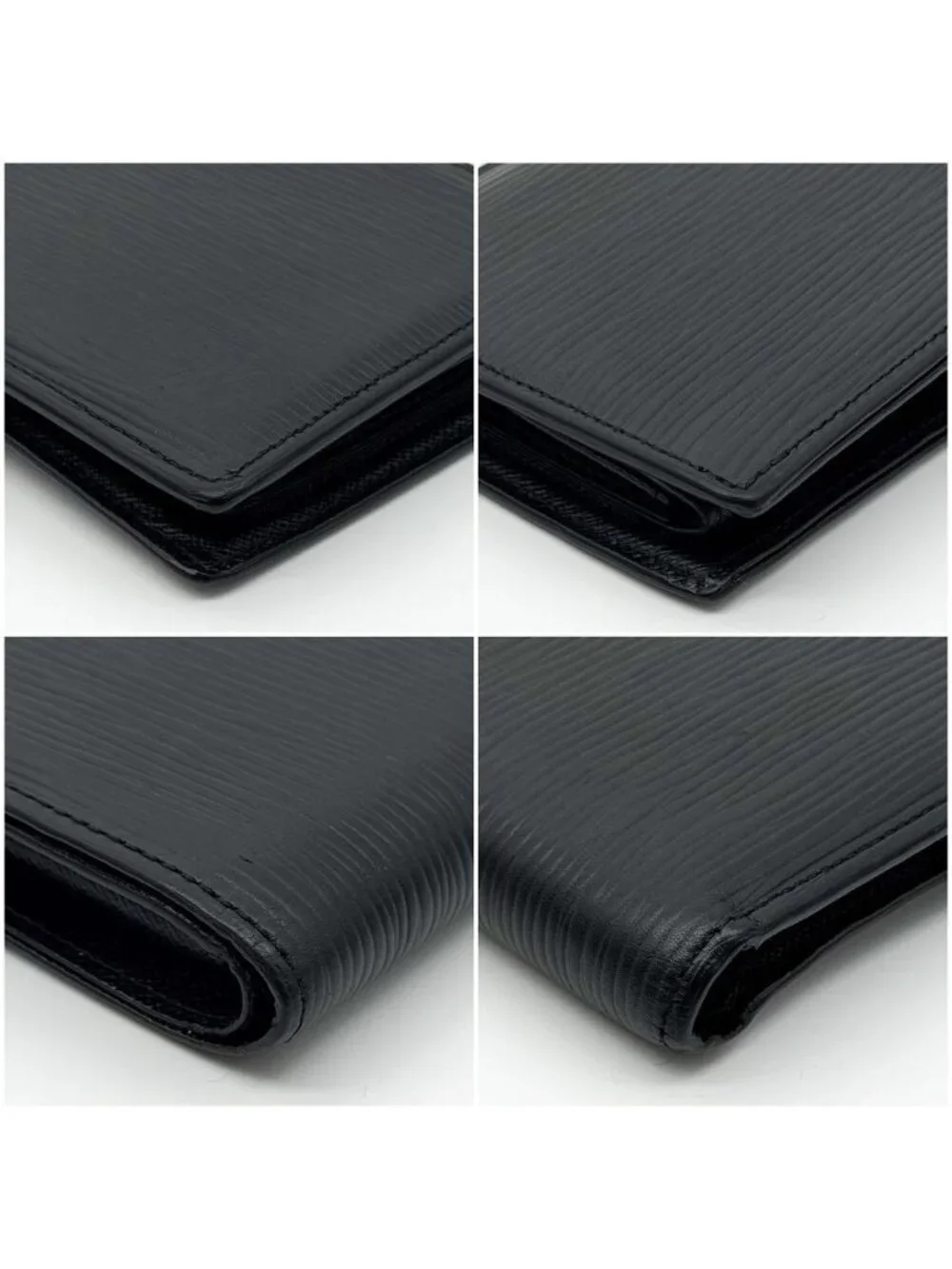 Louis Vuitton Portefeuille Marco NM Black Leather Wallet